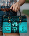 HELLO DARKNESS MY OLD FRIEND LEATHER HANDBAG - YHLN2603242