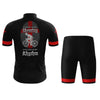 Christ Is My Identity Men's Cycling Jersey Set, Road Bike Cycling Kit for Men, Biking Outfit, Bicycle Suit, Team Racing Uniform