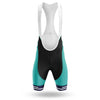 BigCrowns | Cyan Navy Point Cycling Short Sleeve Custom Name Cycling Kit