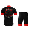 I Can Do All Things Through Christ Men's Cycling Jersey Set, Road Bike Cycling Kit for Men, Biking Outfit, Bicycle Suit, Team Racing Uniform