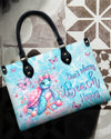 Don'T Worry Beach Happy Turtle Leather Handbag