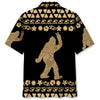 Floral Bigfoot Hawaiian Shirt