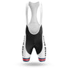 BigCrowns |  Red Navy Line Cycling Short Sleeve Custom Name Cycling Kit