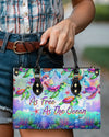 As Free As The Ocean Turtle Leather Handbag