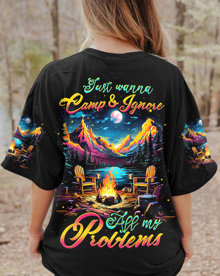 JUST WANNA CAMP ALL OVER PRINT - TLTW0809232