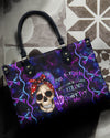 I'M A B DON'T TRY ME LEATHER HANDBAG - YHHN2703242