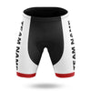 Custom Team Name M2 Red - Women's Cycling Kit