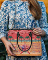 Bigcrowns SOME GIRLS ARE JUST BORN LEATHER HANDBAG T2703244