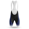 BigCrowns |  Navy White Cycling Short Sleeve Custom Name Cycling Kit