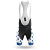Blue Polka Dot Cycling Jersey