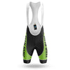 Custom Team Name M1 Green - Men's Cycling Kit
