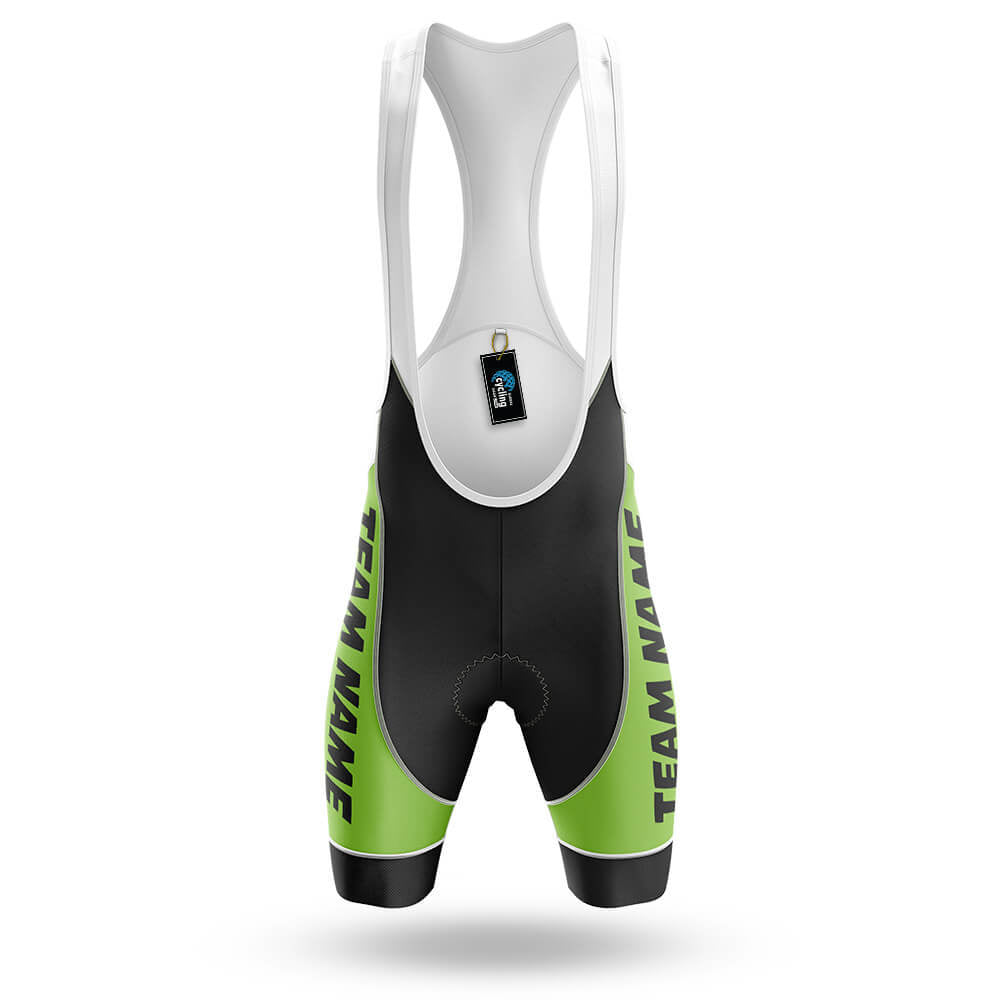 Custom Team Name M1 Green - Men's Cycling Kit