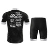 Skull Rider Fueled By Grace Men's Cycling Jersey Set, Road Bike Cycling Kit for Men, Biking Outfit, Bicycle Suit, Team Racing Uniform