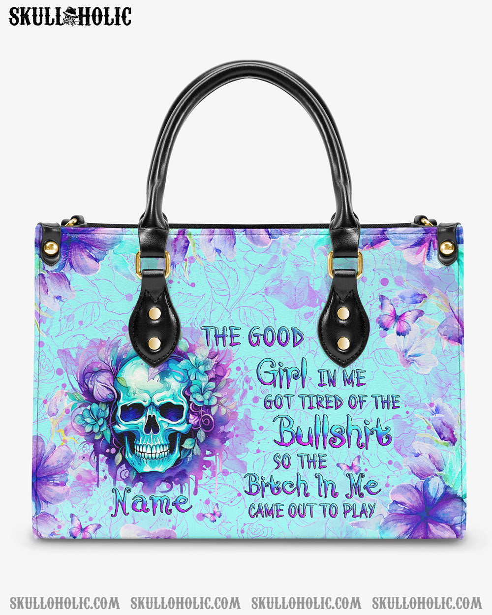 THE GOOD GIRL IN ME LEATHER HANDBAG - YHLN2503241