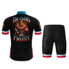 In God We Trust Men's Cycling Jersey Set, Road Bike Cycling Kit for Men, Biking Outfit, Bicycle Suit, Team Racing Uniform