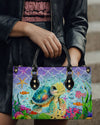 Sea Turtle Leather Handbag