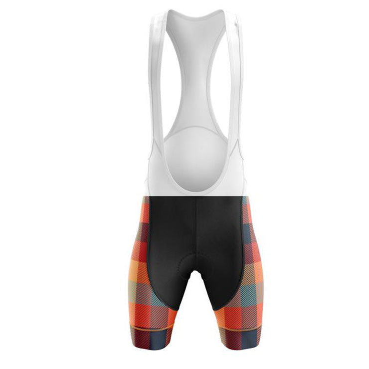 Plaid Men's Cycling Jersey Set, Road Bike Cycling Kit for Men, Biking Outfit, Bicycle Suit, Team Racing Uniform