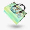 Bigcrowns SHE IS TOSSED BY THE WAVES MERMAID LEATHER HANDBAG W0104242