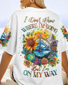 I DON'T KNOW WHERE I'M GOING COMPASS ALL OVER PRINT - YHHG1306233