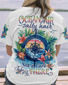 OCEAN AIR SALTY HAIR COMPASS ALL OVER PRINT - YHDU2605231