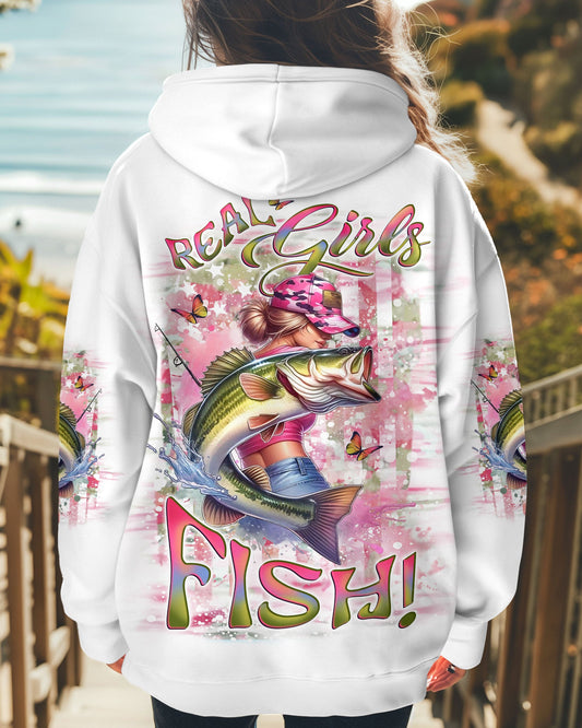 REAL GIRLS FISH FISHING ALL OVER PRINT - YHLT2811241