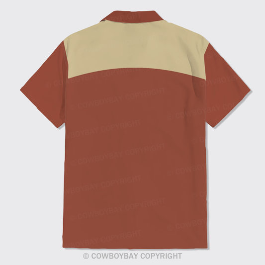 Rabbit On A Horse Button Up Shirts