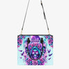 THREE SKULL REAPER ROSES LEATHER HANDBAG - TLPQ2503242