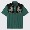 Christmas Dinosaur Button Up Shirts