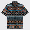 Aztec Tribal Art Colorful Button Up Shirts_1