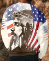 Hiker And His God All Over Print Shirt