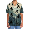Funny Bigfoot Sasquatch In the Jungle Hawaiian Shirt