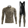 Camo Men's Cycling Jersey Set, Road Bike Cycling Kit for Men, Biking Outfit, Bicycle Suit, Team Racing Uniform