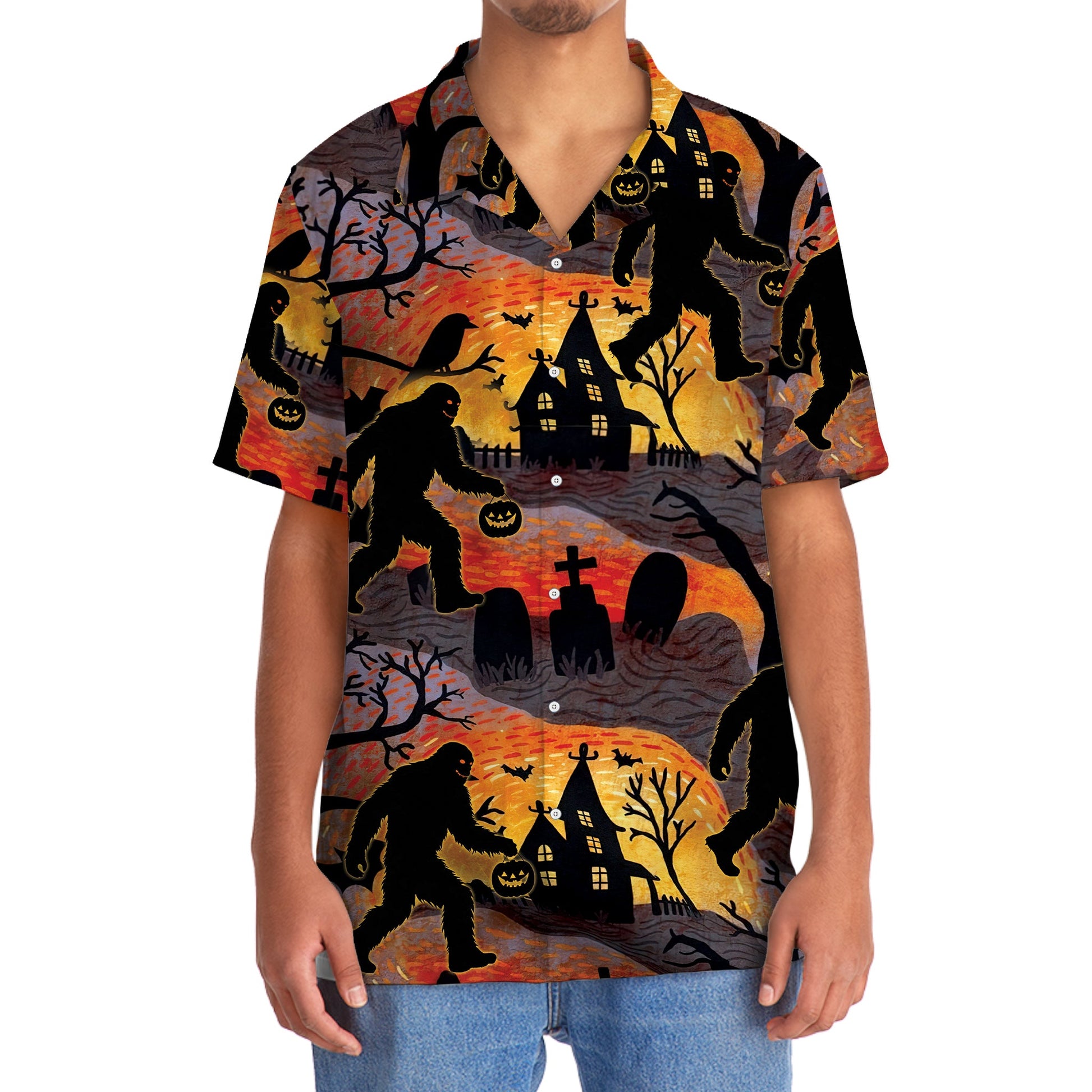 Funny Halloween Sasquatch Bigfoot