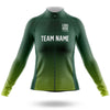 Custom Team Name S1 Green - Women's Cycling Kit