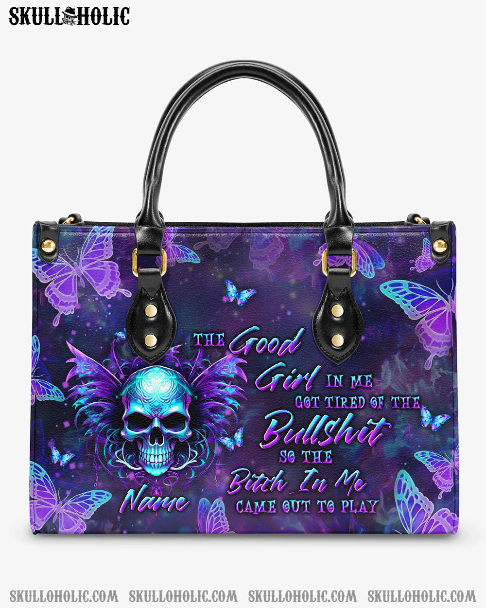 THE GOOD GIRL IN ME LEATHER HANDBAG - YHLN2203242