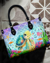 Bigcrowns SEA TURTLE LEATHER HANDBAG T2808241