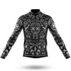 Black Tattoo Cycling Jersey - Men's Cycling Kit