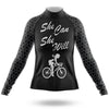 She Can She Will - Women's Cycling Kit