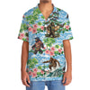 Funny Bigfoots Are On Summer Vacation Hawaiian Shirt