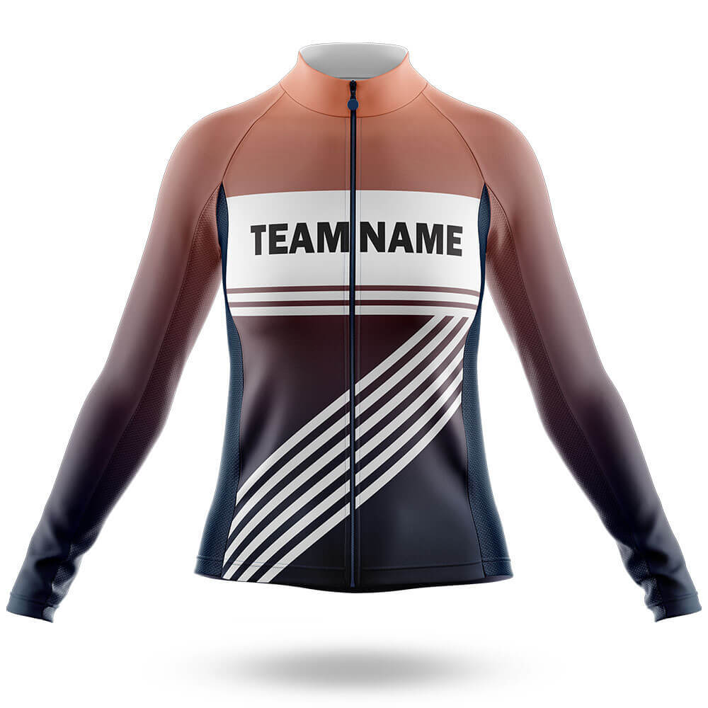 Custom Team Name S3 Cream - Women's Cycling Kit