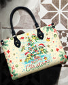Bigcrowns MERRY CHRISTMAS TURTLE LEATHER HANDBAG N2810244