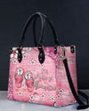 I'M Walkin' On Sunshine Flip Flops Leather Handbag