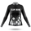 Custom Team Name V19 Black - Women's Cycling Kit