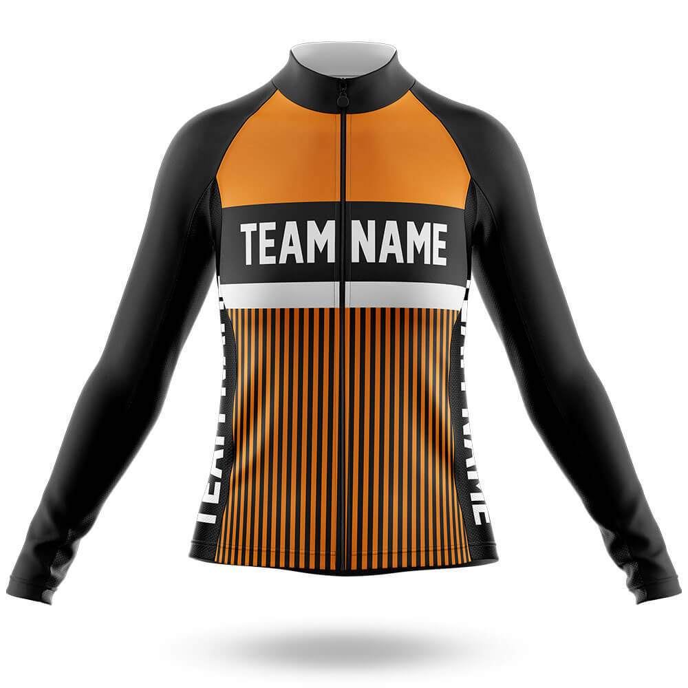 Custom Team Name M6 Yellow - Women's Cycling Kit