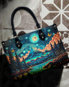Bigcrowns BEAUTIFUL SCENE LEATHER HANDBAG T0909242