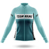 Custom Team Name M1 Blue - Women's Cycling Kit