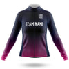 Custom Team Name S1 Pink - Women's Cycling Kit