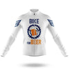 Bike For Beer V3 - White - Men's Cycling Kit