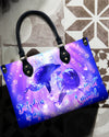 Bigcrowns DOLPHIN IS MY SPIRIT ANIMAL LEATHER HANDBAG N0207244
