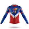 BigCrowns | University of Kansas V3 Cycling Kit
